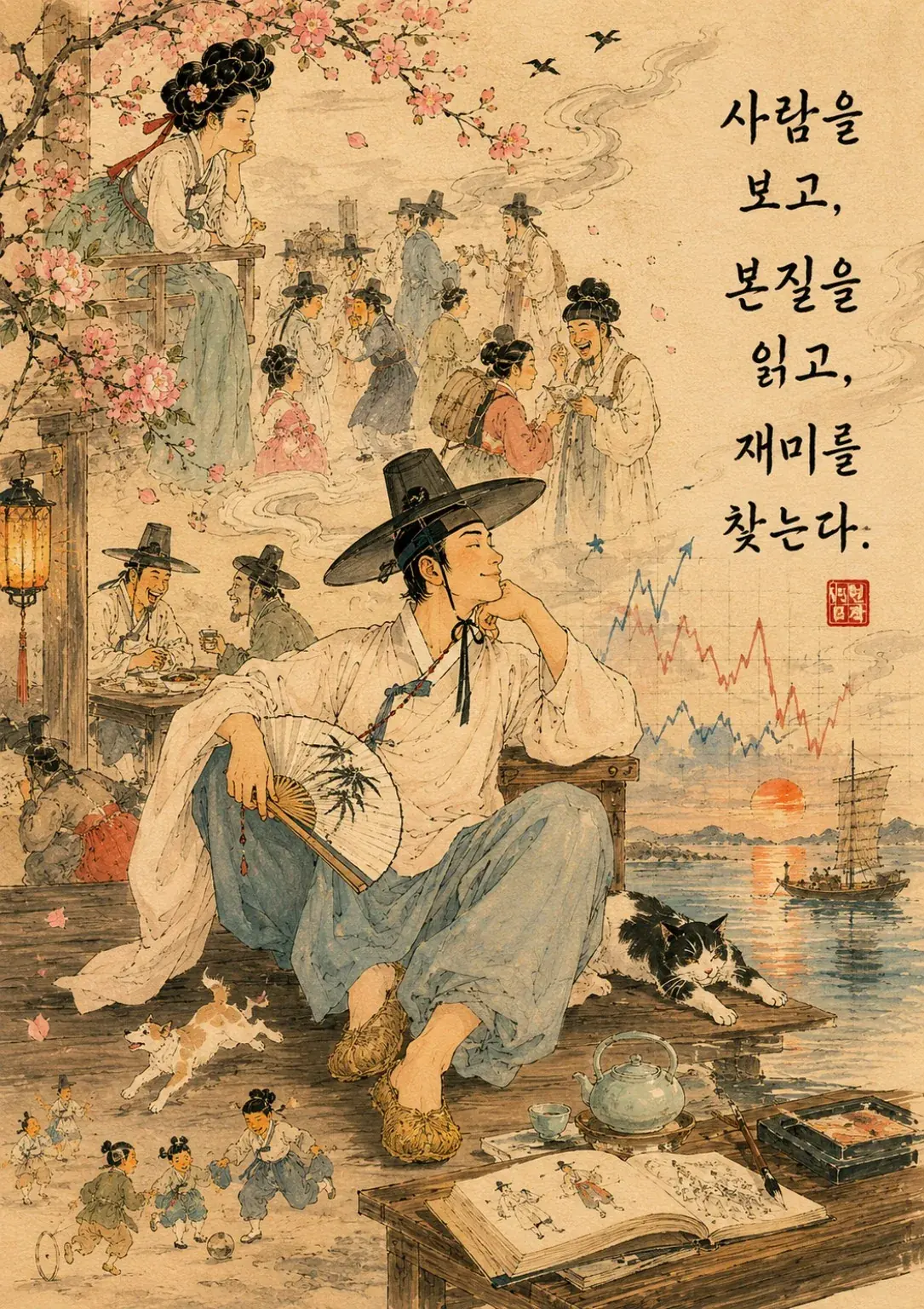 조선 시대 독서와 경제 이미지
